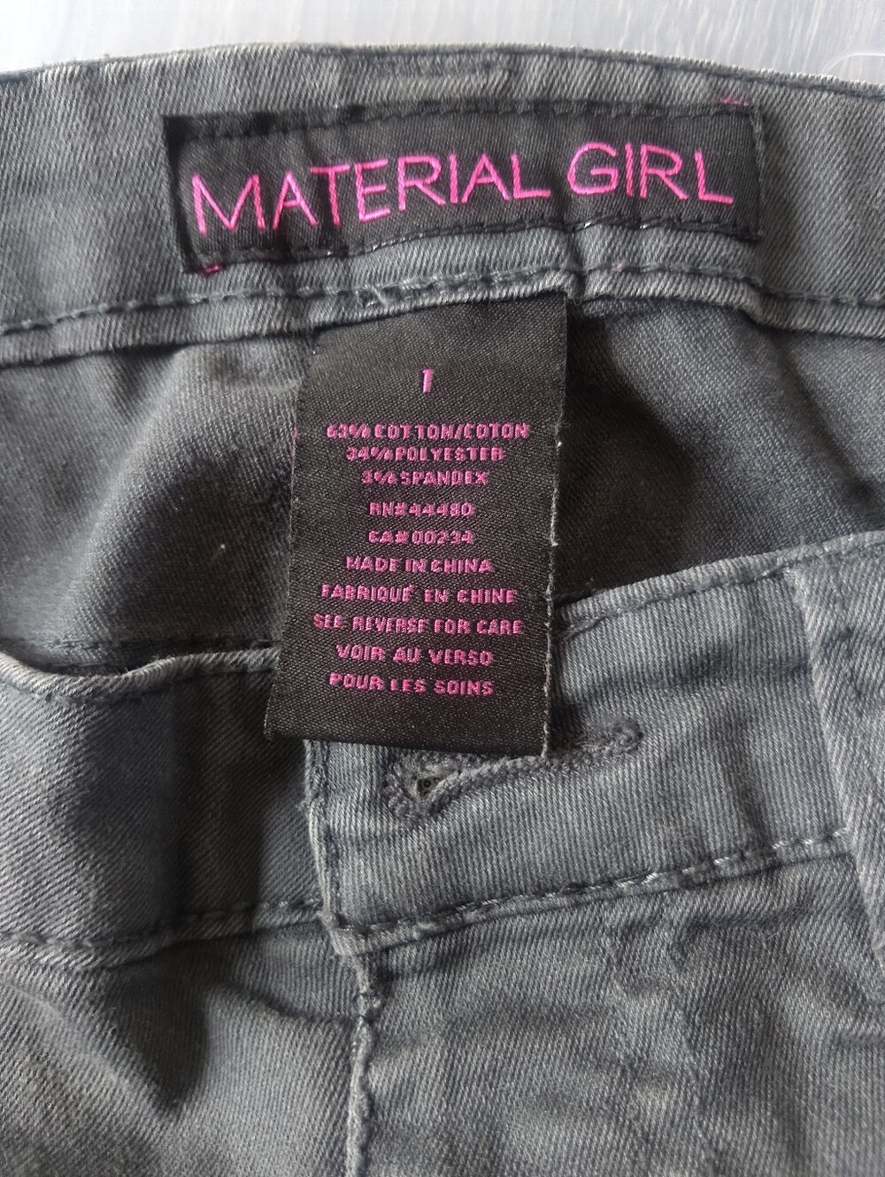 Material Girl jegging pants